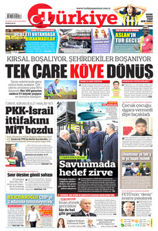 TÜRKİYE GAZETESİ 25 Şubat 2026 gazete manşeti