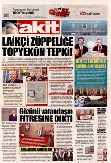 YENİ AKİT 25 Şubat 2026 gazete manşeti