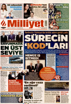 MİLLİYET 25 Şubat 2026 gazete manşeti
