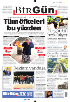 BİRGÜN 25 Şubat 2026 gazete manşeti