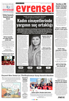 EVRENSEL 25 Şubat 2026 gazete manşeti