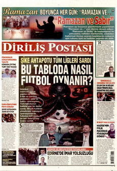 DİRİLİŞ POSTASI 25 Şubat 2026 gazete manşeti