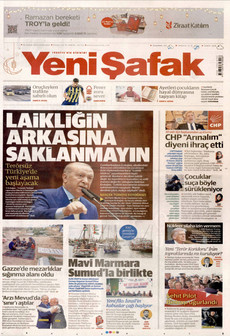 YENİ ŞAFAK 26 Şubat 2026 gazete manşeti