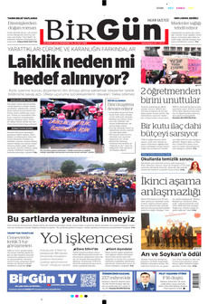 BİRGÜN 26 Şubat 2026 gazete manşeti