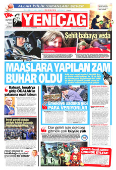 YENİÇAĞ 26 Şubat 2026 gazete manşeti