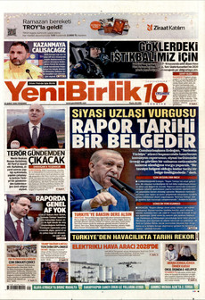 YENİBİRLİK 26 Şubat 2026 gazete manşeti