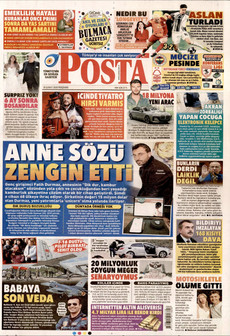 POSTA 26 Şubat 2026 gazete manşeti