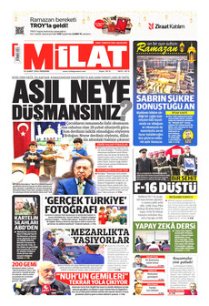 MİLAT 26 Şubat 2026 gazete manşeti