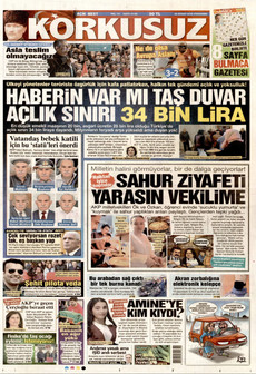 KORKUSUZ 26 Şubat 2026 gazete manşeti