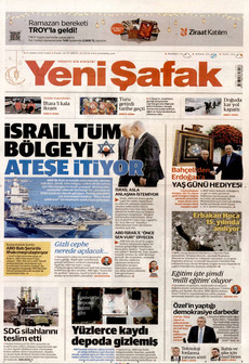 YENİ ŞAFAK 27 Şubat 2026 gazete manşeti