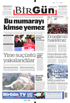 BİRGÜN 27 Şubat 2026 gazete manşeti