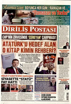 DİRİLİŞ POSTASI 27 Şubat 2026 gazete manşeti