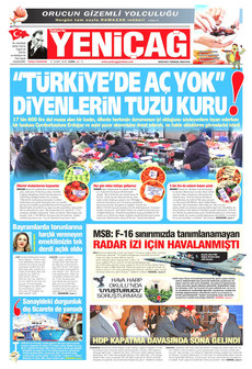 YENİÇAĞ 27 Şubat 2026 gazete manşeti