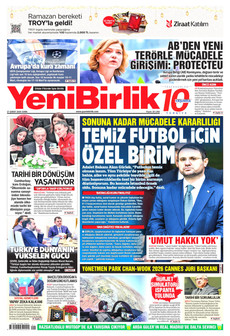 YENİBİRLİK 27 Şubat 2026 gazete manşeti