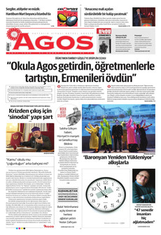 AGOS 27 Şubat 2026 gazete manşeti