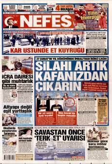 NEFES 28 Şubat 2026 gazete manşeti