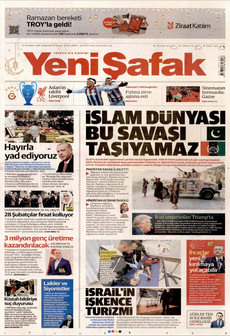 YENİ ŞAFAK 28 Şubat 2026 gazete manşeti