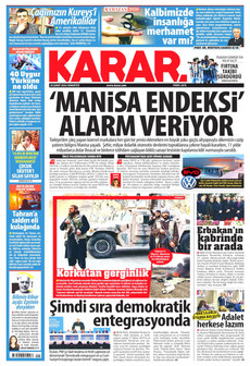 KARAR 28 Şubat 2026 gazete manşeti