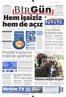 BİRGÜN 28 Şubat 2026 gazete manşeti