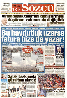 SÖZCÜ 1 Mart 2026 gazete manşeti