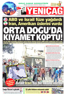 YENİÇAĞ 1 Mart 2026 gazete manşeti