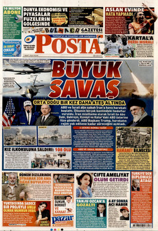 POSTA 1 Mart 2026 gazete manşeti