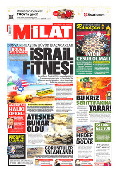 MİLAT 1 Mart 2026 gazete manşeti
