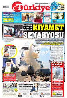 TÜRKİYE GAZETESİ 2 Mart 2026 gazete manşeti