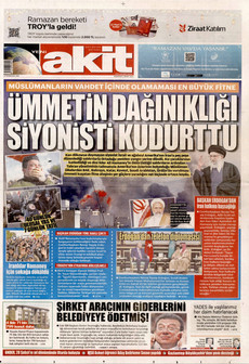 YENİ AKİT 2 Mart 2026 gazete manşeti
