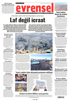 EVRENSEL 2 Mart 2026 gazete manşeti