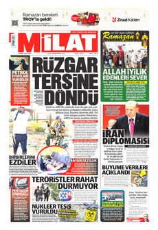 MİLAT 3 Mart 2026 gazete manşeti