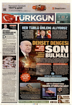 TÜRKGÜN 5 Mart 2026 gazete manşeti