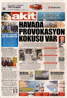 YENİ AKİT 5 Mart 2026 gazete manşeti