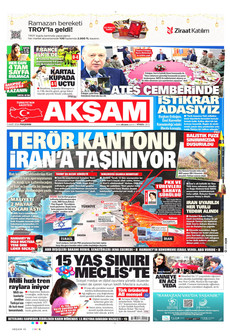 AKŞAM 5 Mart 2026 gazete manşeti