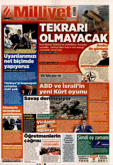 MİLLİYET 5 Mart 2026 gazete manşeti