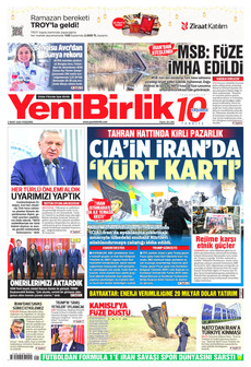 YENİBİRLİK 5 Mart 2026 gazete manşeti