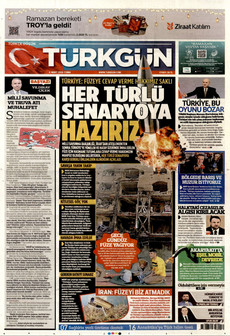 TÜRKGÜN 6 Mart 2026 gazete manşeti