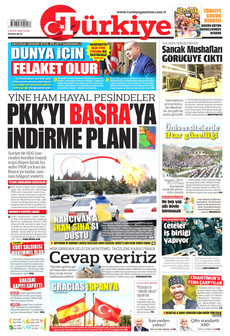TÜRKİYE GAZETESİ 6 Mart 2026 gazete manşeti