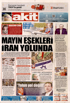 YENİ AKİT 6 Mart 2026 gazete manşeti
