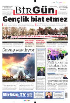 BİRGÜN 6 Mart 2026 gazete manşeti