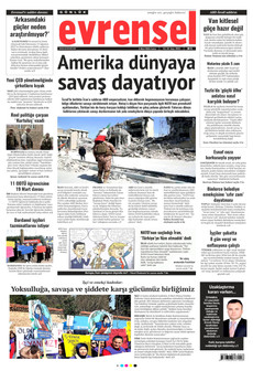EVRENSEL 6 Mart 2026 gazete manşeti