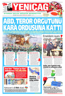 YENİÇAĞ 6 Mart 2026 gazete manşeti