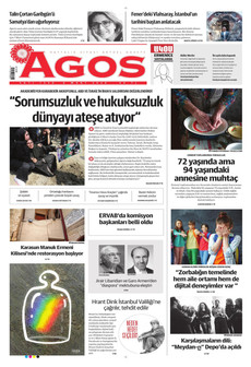AGOS 6 Mart 2026 gazete manşeti