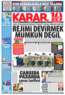 KARAR 9 Mart 2026 gazete manşeti