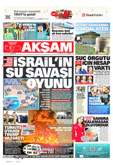 AKŞAM 9 Mart 2026 gazete manşeti