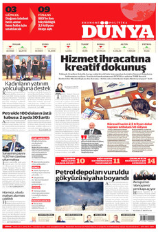 DÜNYA 9 Mart 2026 gazete manşeti