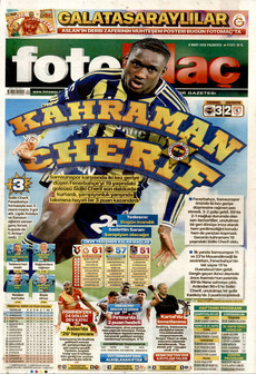 FOTOMAÇ 9 Mart 2026 gazete manşeti