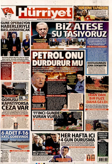 HÜRRİYET 10 Mart 2026 gazete manşeti
