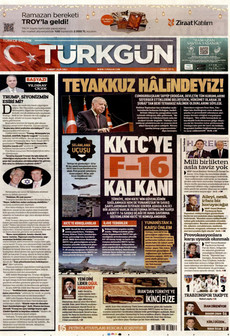 TÜRKGÜN 10 Mart 2026 gazete manşeti
