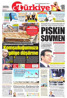 TÜRKİYE GAZETESİ 10 Mart 2026 gazete manşeti